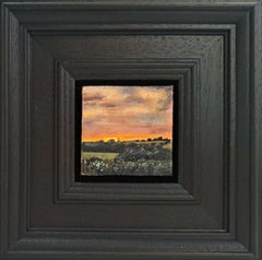 Great Tew, Oxford, Sun Going Down Landscape Collection Pocket Series, original