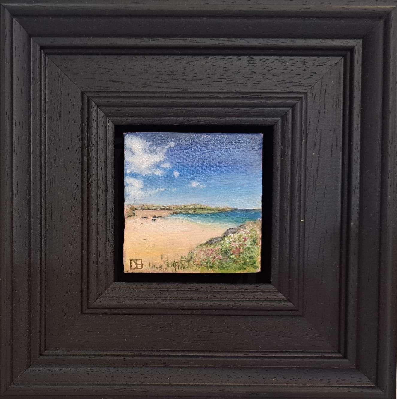 Heuballen und Newquay Taschenmalerei (Zeitgenössisch), Painting, von Dani Humberstone