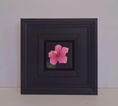 Peinture « Hibiscus Pink Pocket » n° 229, œuvre originale