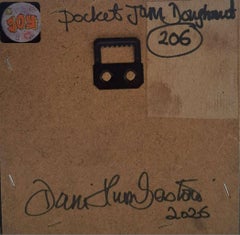 Jam Doughnut Pocket Painting 206, original painting, still life