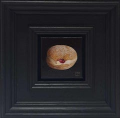 Ciambella alla marmellata Pocket Painting 2c, Natura morta, Dolce originale
