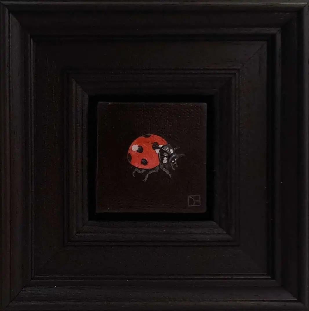 Dani Humberstone Animal Painting - Ladybird Pocket Painting 7