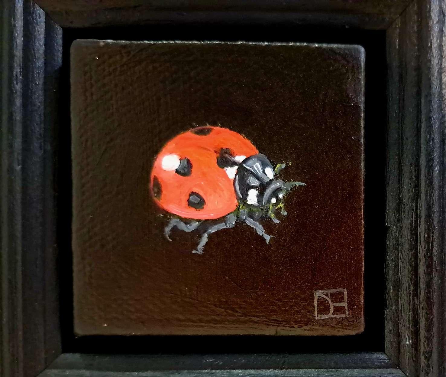 Coccinella Pocket Painting 7, quadro originale, contemporaneo in vendita 3