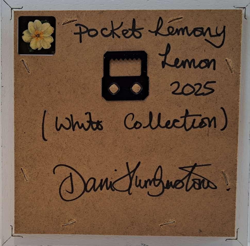 Lemony Lemon Pocket Painting, original painting For Sale 1