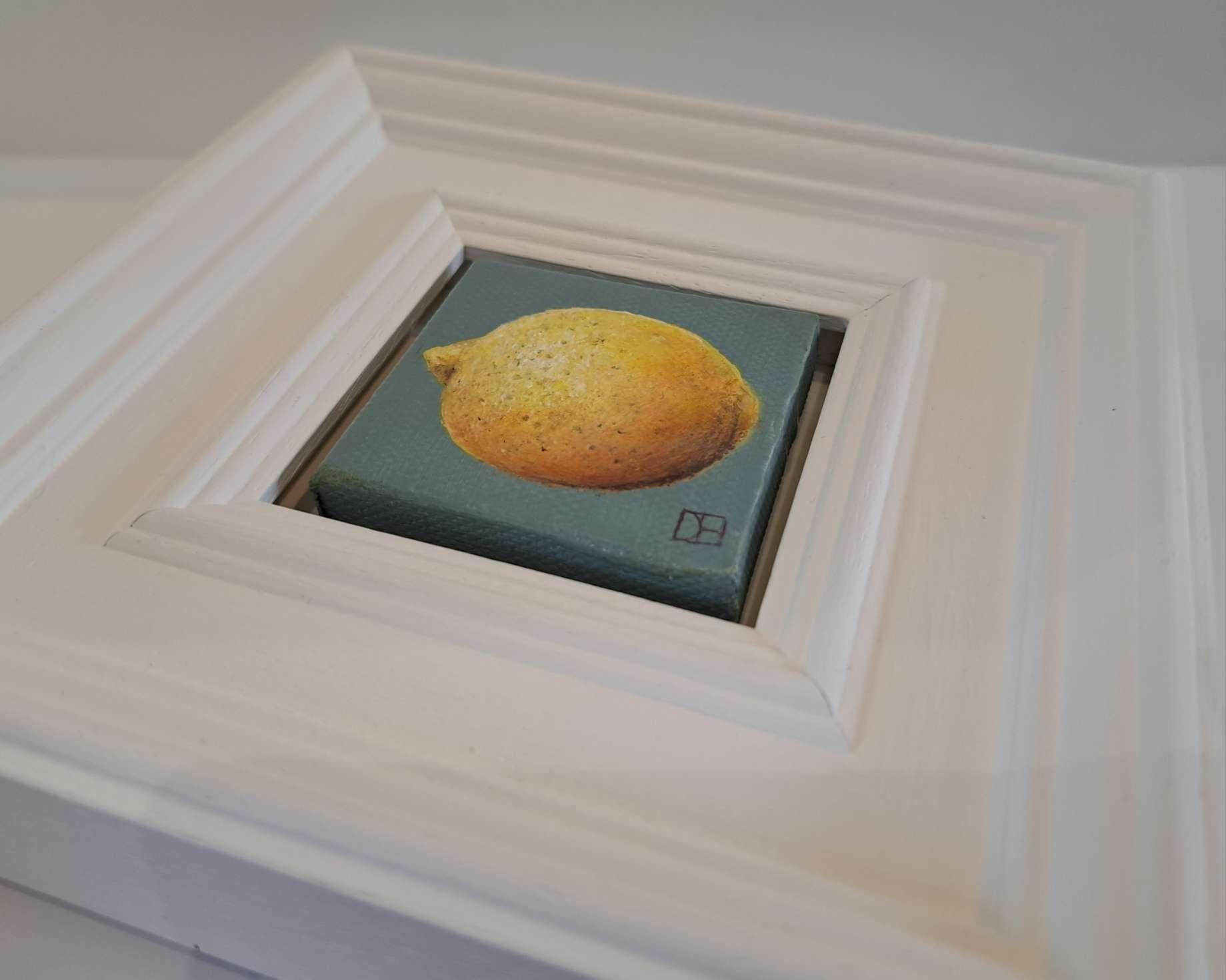 Lemony Lemon Pocket Painting, original painting For Sale 3