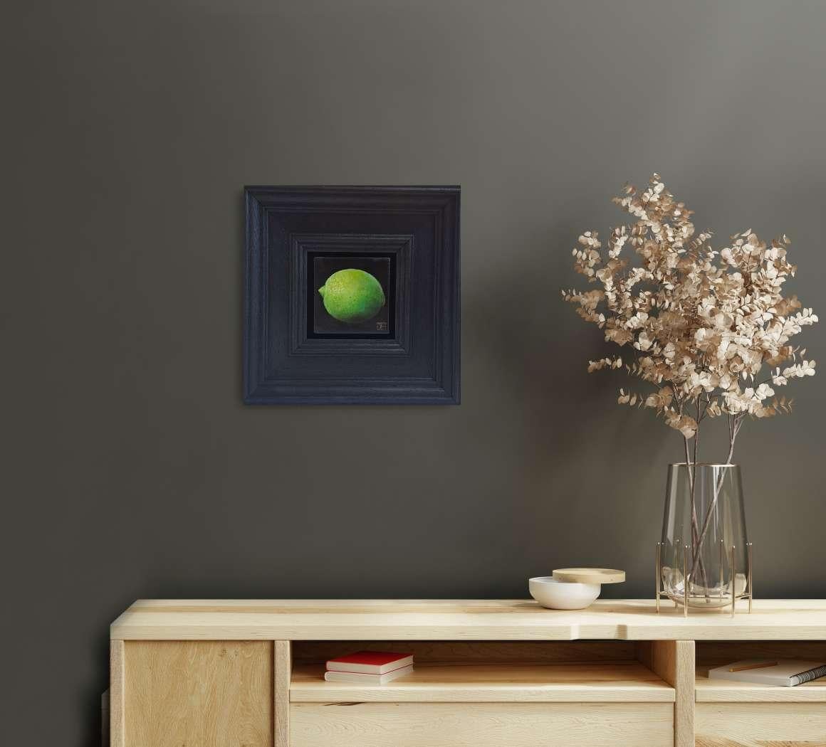 Lime Pocket & Clementine, ensemble de 2, peinture originale, nature en vente 2