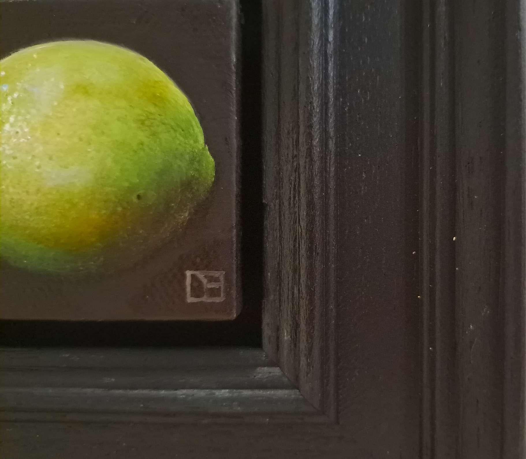 Lime Pocket Painting 2, peinture originale, contemporaine en vente 4