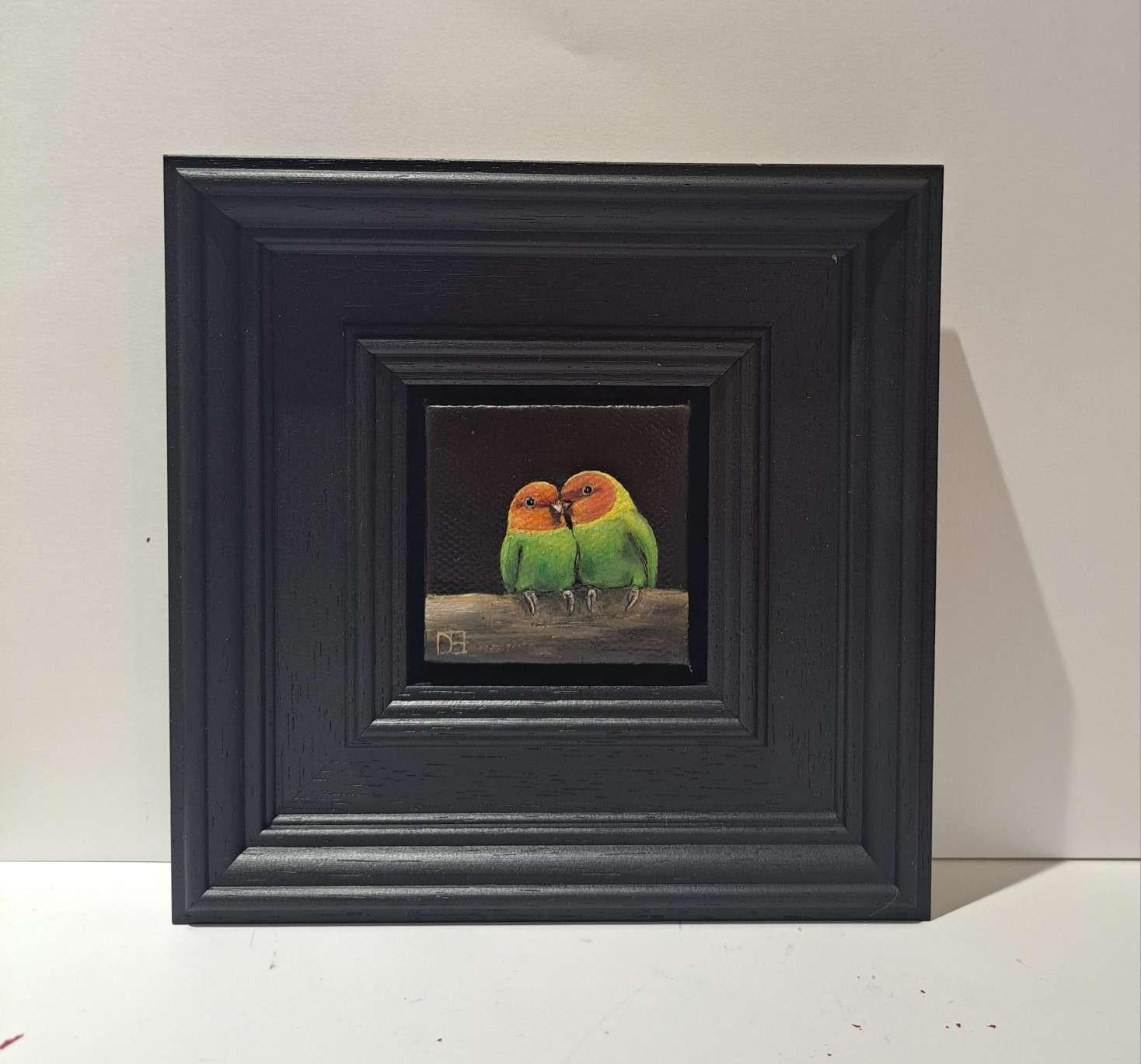 Lovebirds Pocket Painting 5 7