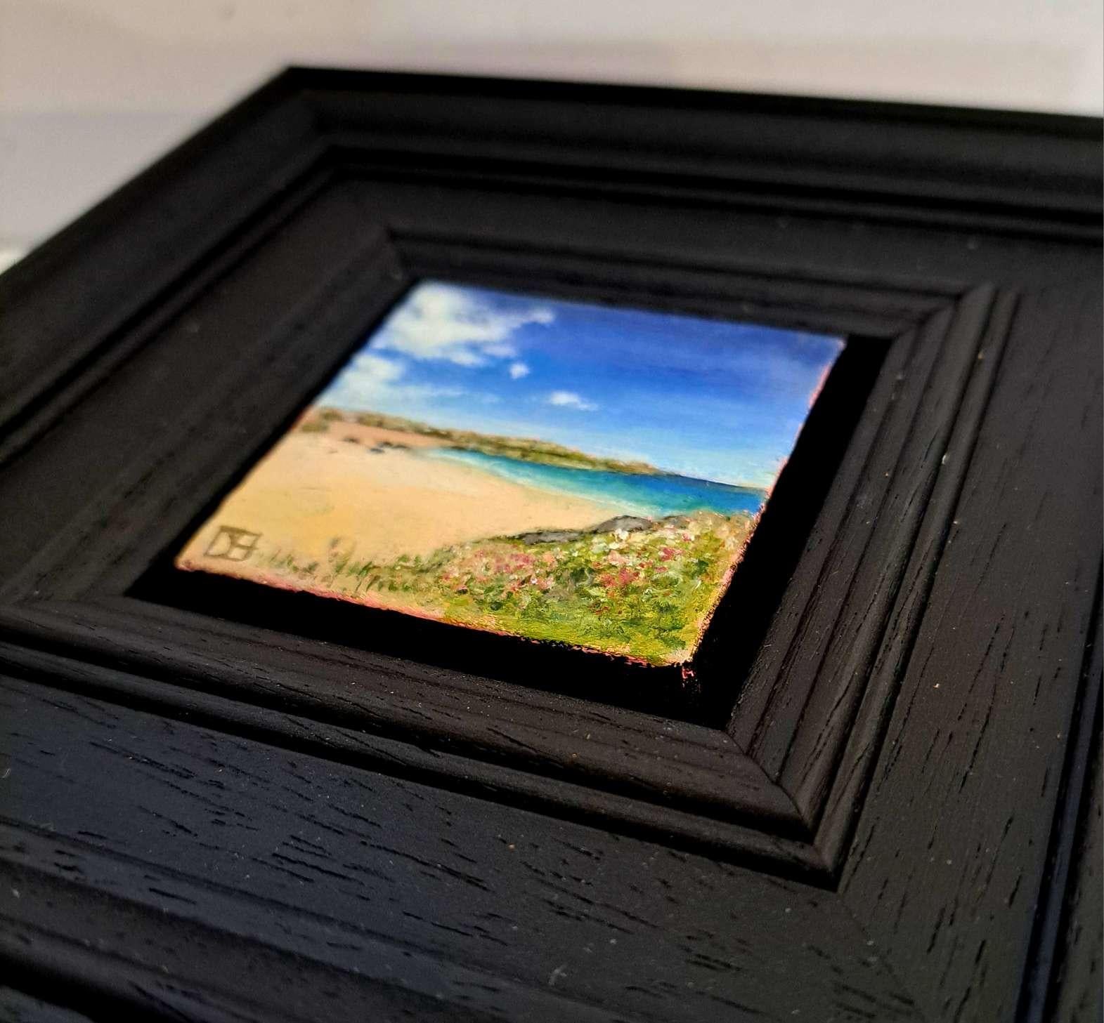 Newquay, Collezione di paesaggi serie tascabile - Painting Contemporaneo di Dani Humberstone