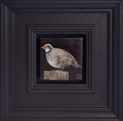 Partridge Pocket Painting 242, original painting, still-life