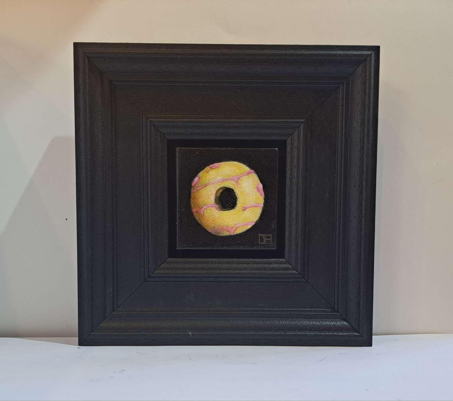 Party Ring Pocket Pittura , Natura morta, dolce originale - Still-Life Painting Nero di Dani Humberstone