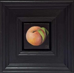 Melocotón Bolsillo Peludo Pintura , Naturaleza muerta, Fruta, Original