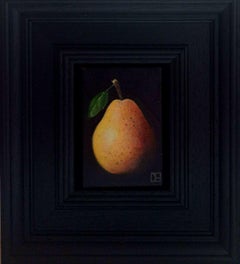 Pear Ochre Blush Pocket Painting 222, original painting