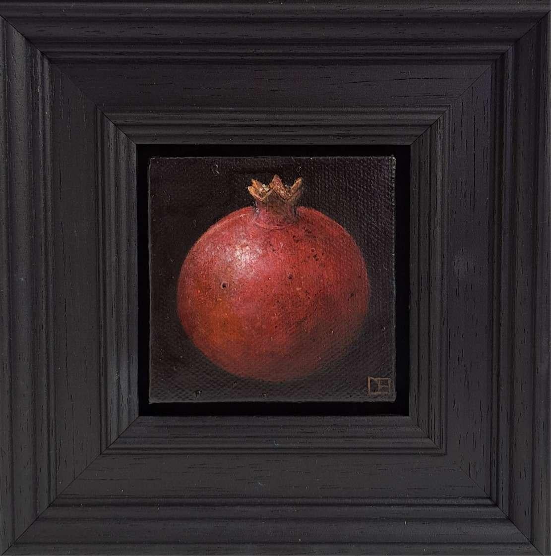 Plum and Pomegranate (Set 2), Originalgemälde, Ölfarbe (Zeitgenössisch), Painting, von Dani Humberstone