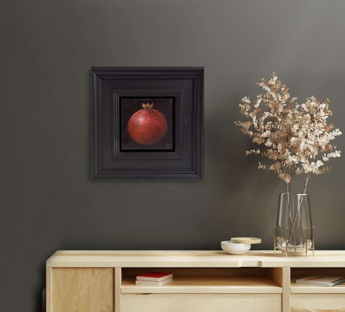 Plum and Pomegranate (Set 2), Originalgemälde, Ölfarbe im Angebot 4