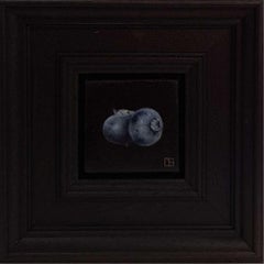 Pocket Blueberries c2, Original Painting, Fruit Art, Realist