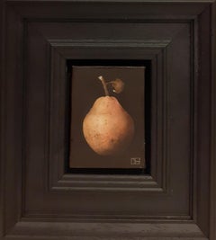 Pocket Blush Pear, Miniature Artworks, Still Life Painting, Renaissance Art