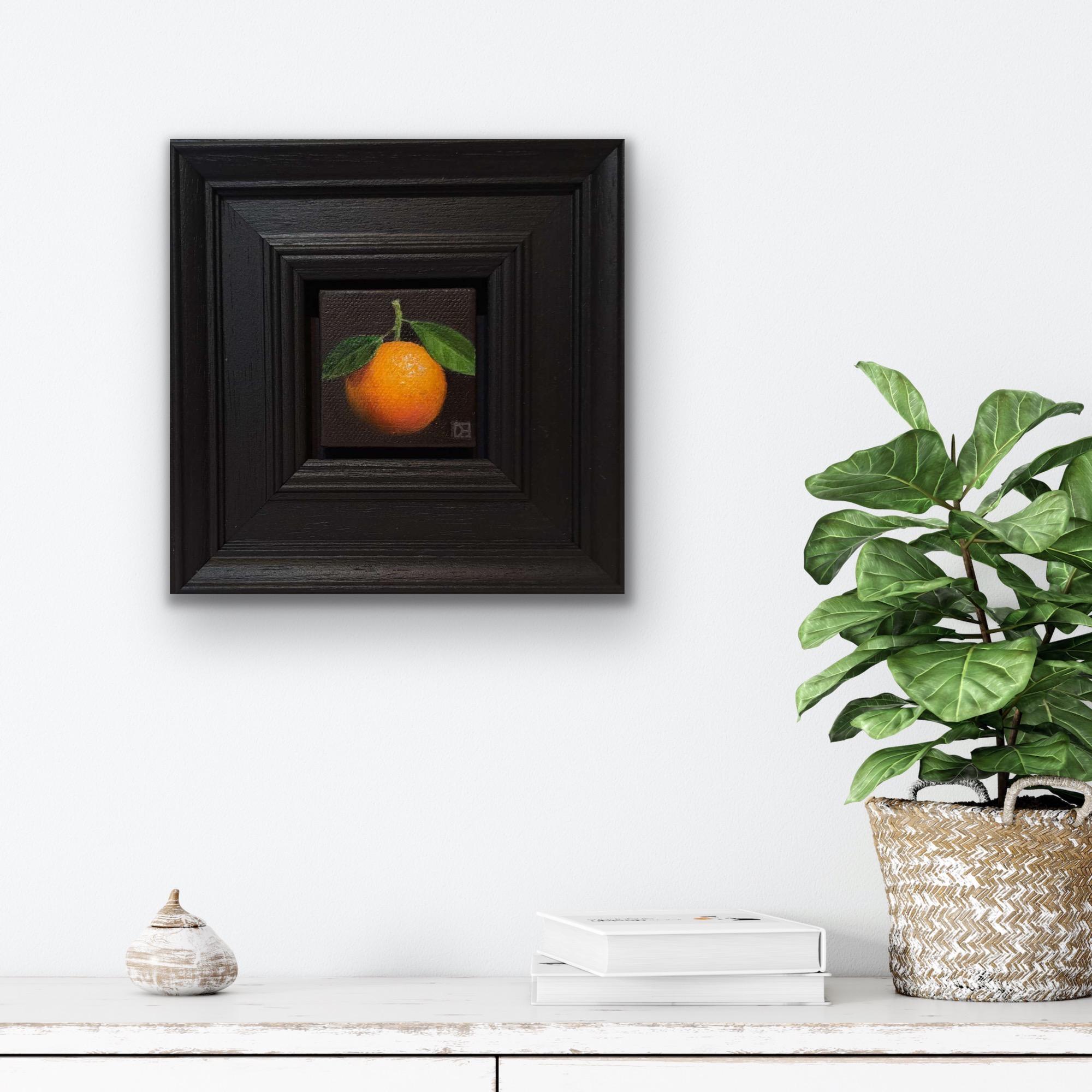 Pocket Bright Clementine, orignal still-life painting, food art 3