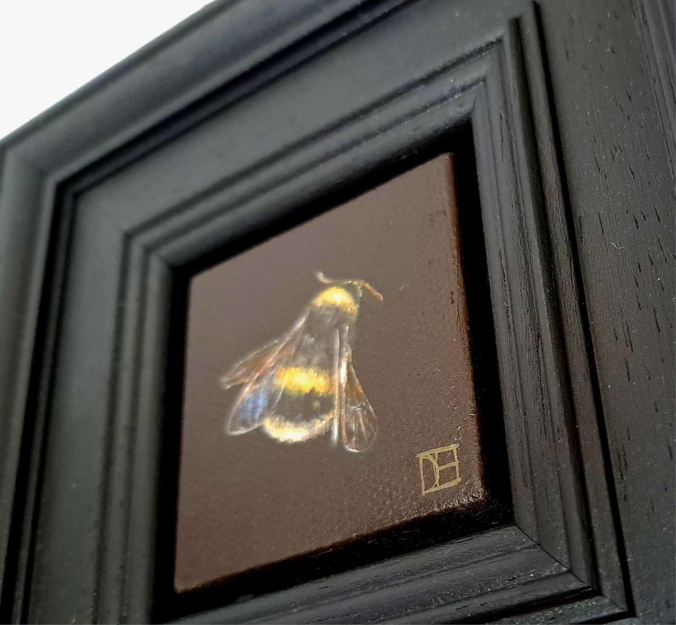 Pocket Bumble Bee 3, Baroque Still Life, Insect, Animals, Affordable art, Spring For Sale 1