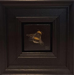 Bumble Bee in Tasche, Barock-Stillleben, Biene, Insekte, Insekte