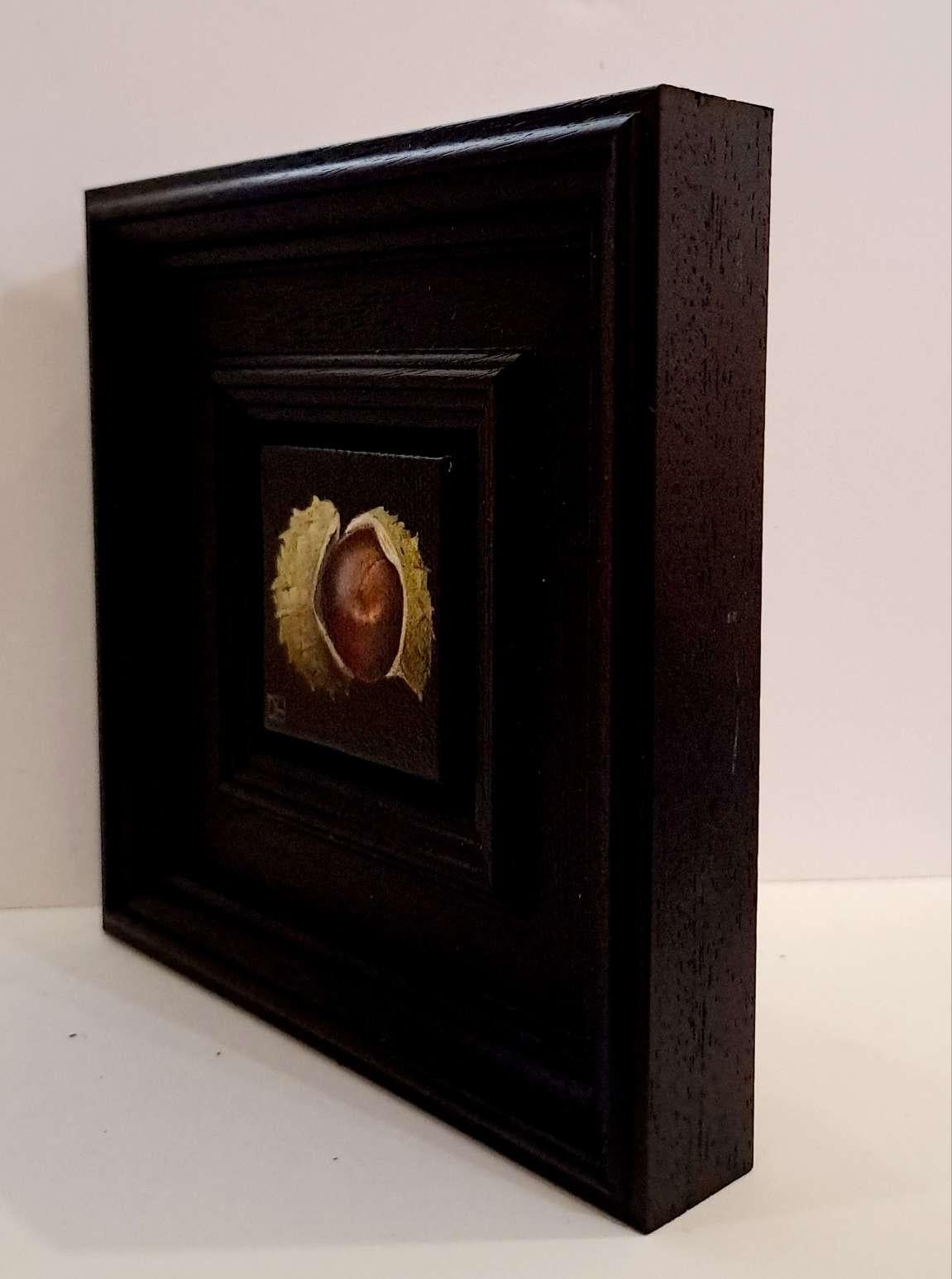 Pocket Conker y Shell 2 c, Pintura original, Realista, Arte otoñal en venta 3
