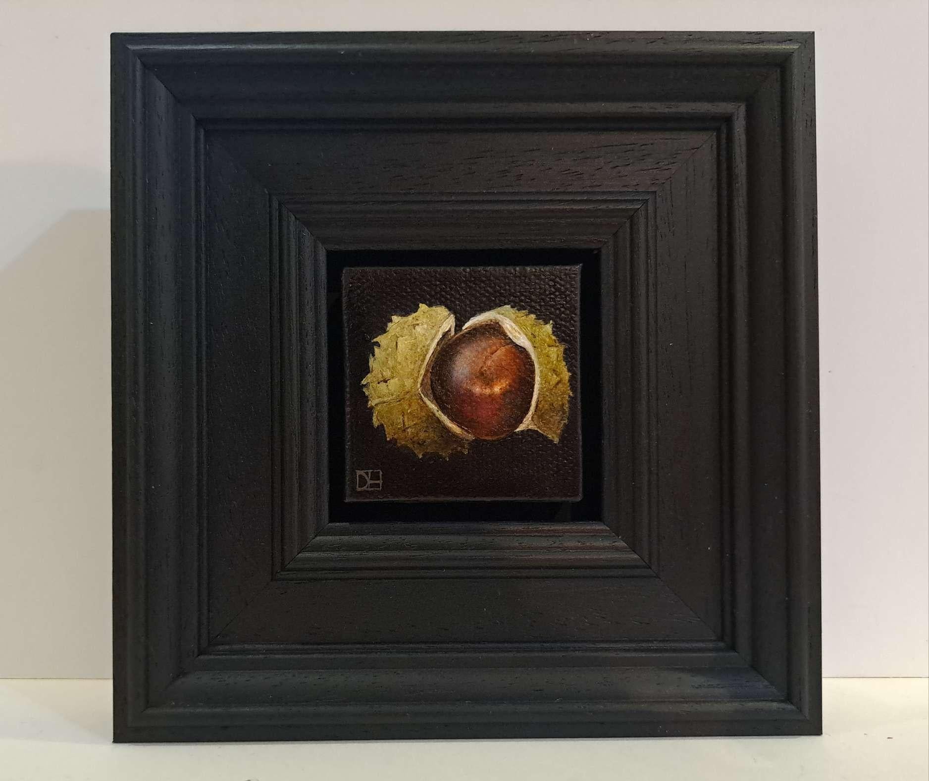 Pocket Conker y Shell 2 c, Pintura original, Realista, Arte otoñal en venta 4