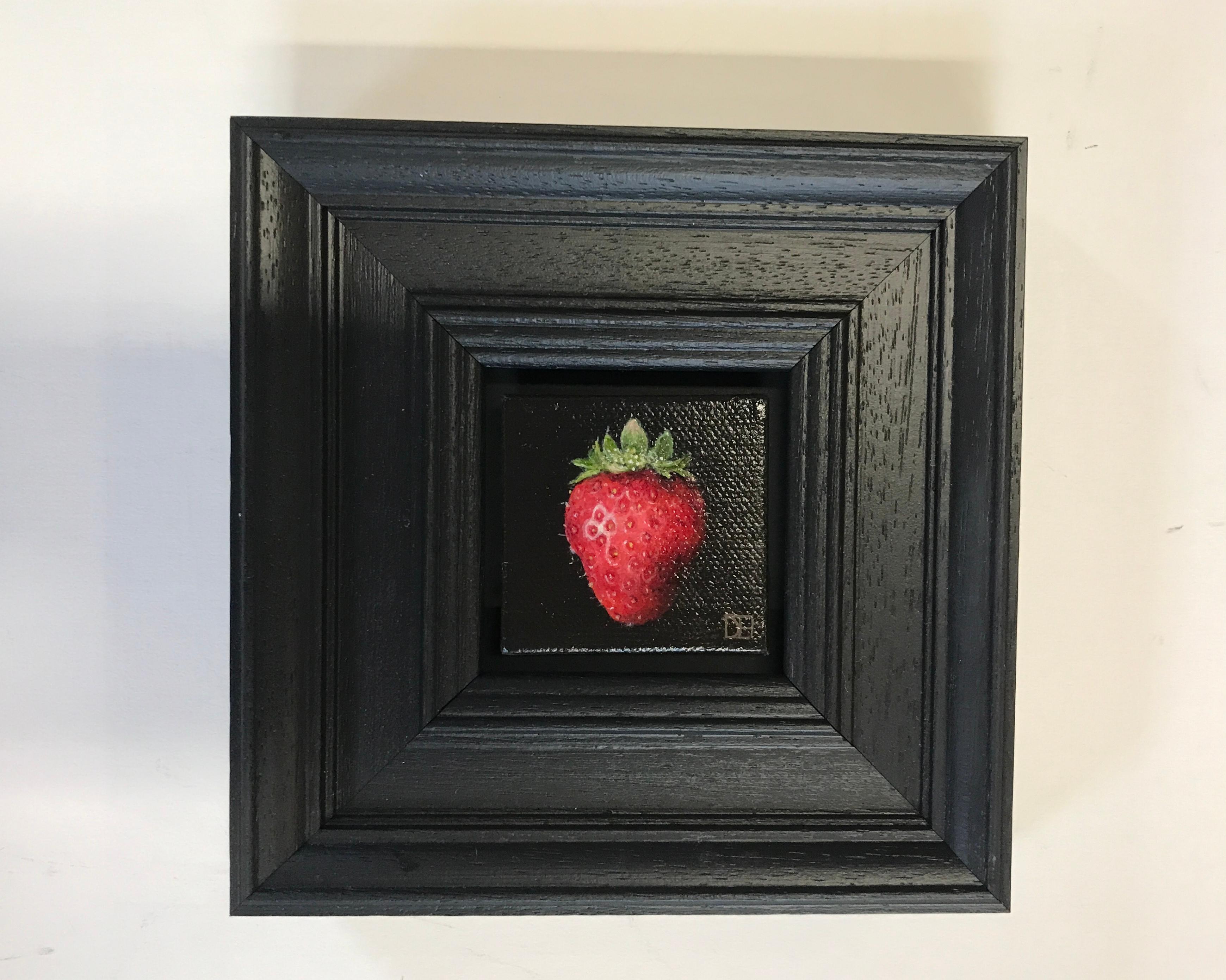 Interior Painting de Dani Humberstone - Fresa carmesí de bolsillo (c) 2024, Pintura original