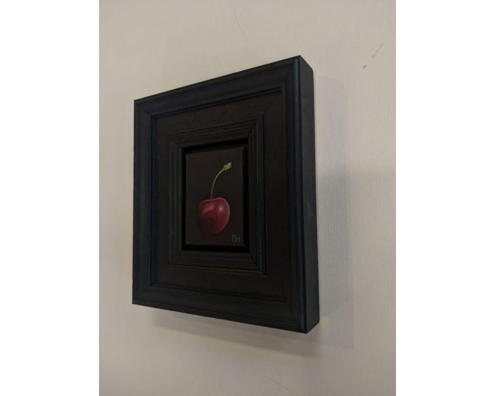 Pocket Dark Red Cherry, Dani Humberstone, Oil Painting, Renaissance Style Art 3
