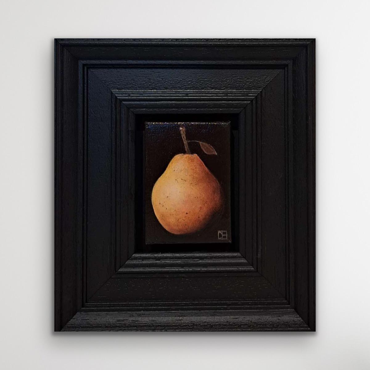 Pocket Deep Blush Pear, Food Painting, Still Life Painting, Traditional Art 1