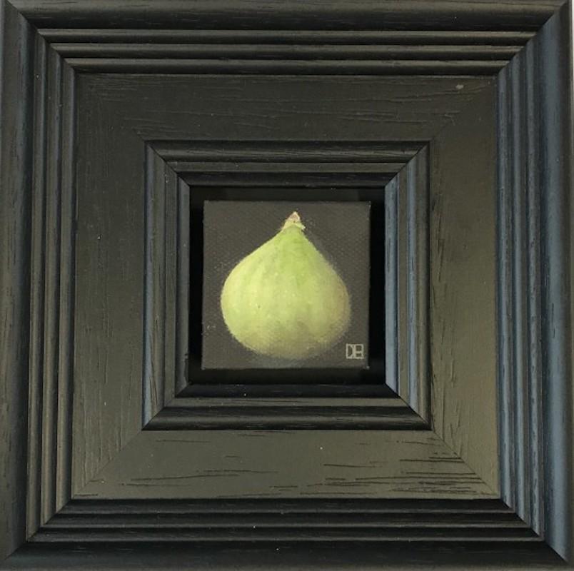 Pocket Green Fig and Pocket Gooseberry by Dani Humberstone- fruit- figurative  For Sale 1
