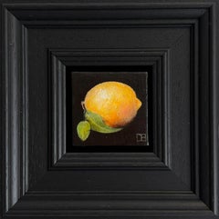 Citron de poche - réalisme original nature morte fruit - art contemporain
