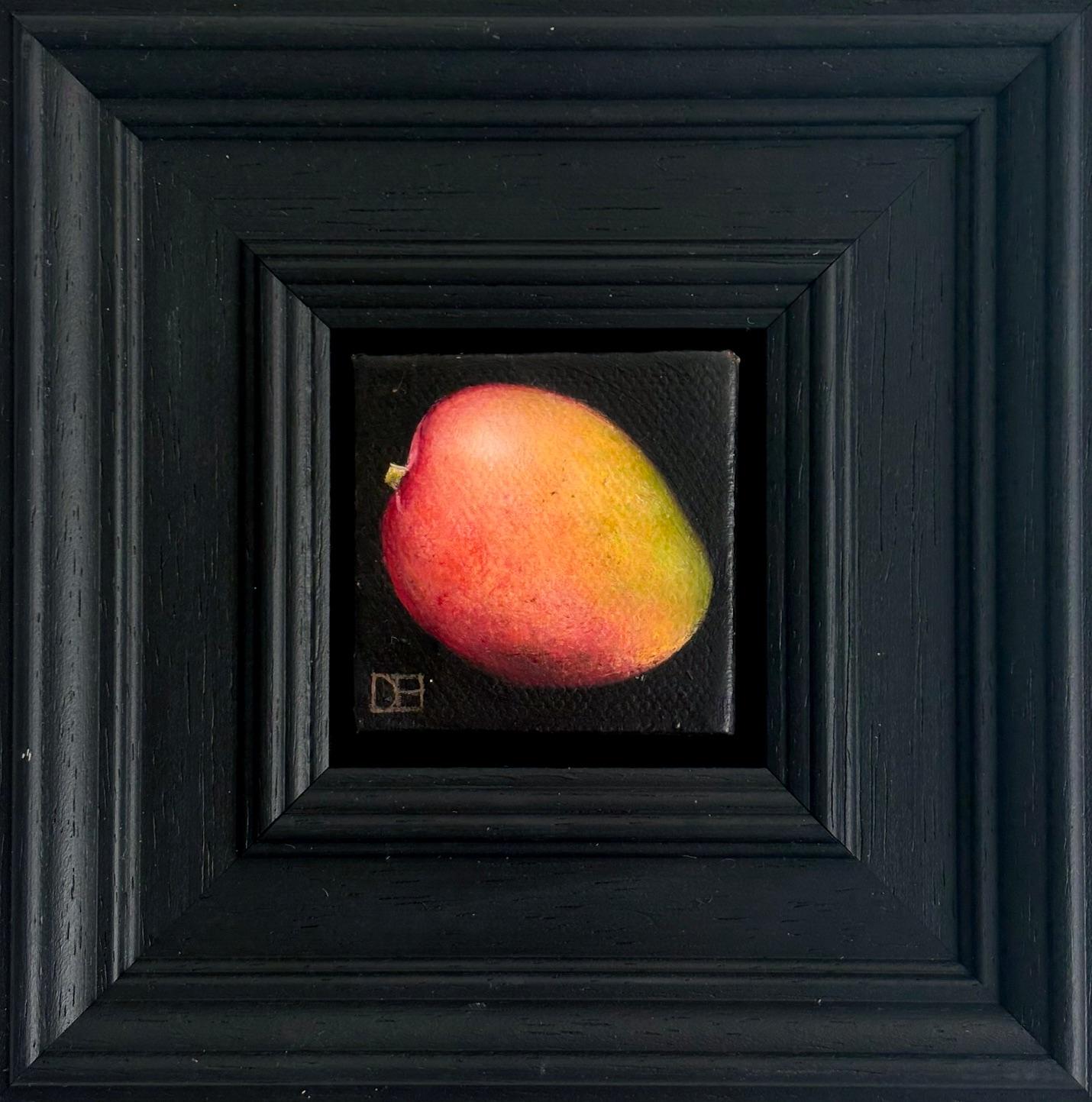 Pocket Mango - Original Realismus Stillleben Obst - zeitgenössische Kunst