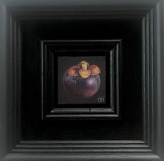 Pocket Mangosteen by Dani Humberstone, Still Life, Original Art, Small Scale
