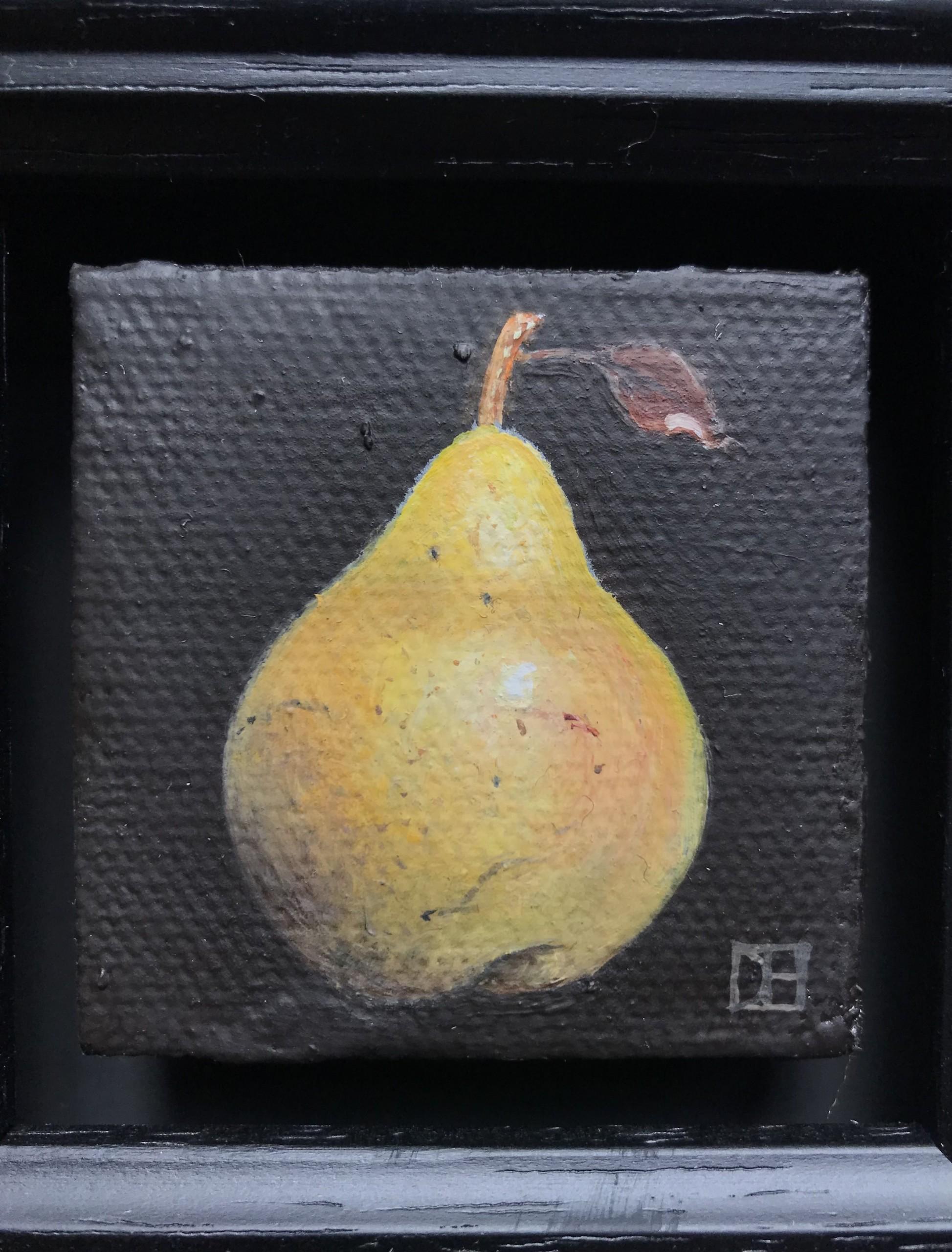 Pocket Pear - Painting by Dani Humberstone