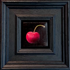 „Pocket Pomegrate“ – Original-Stillleben in Öl – Kunstwerk des zeitgenössischen Realismus
