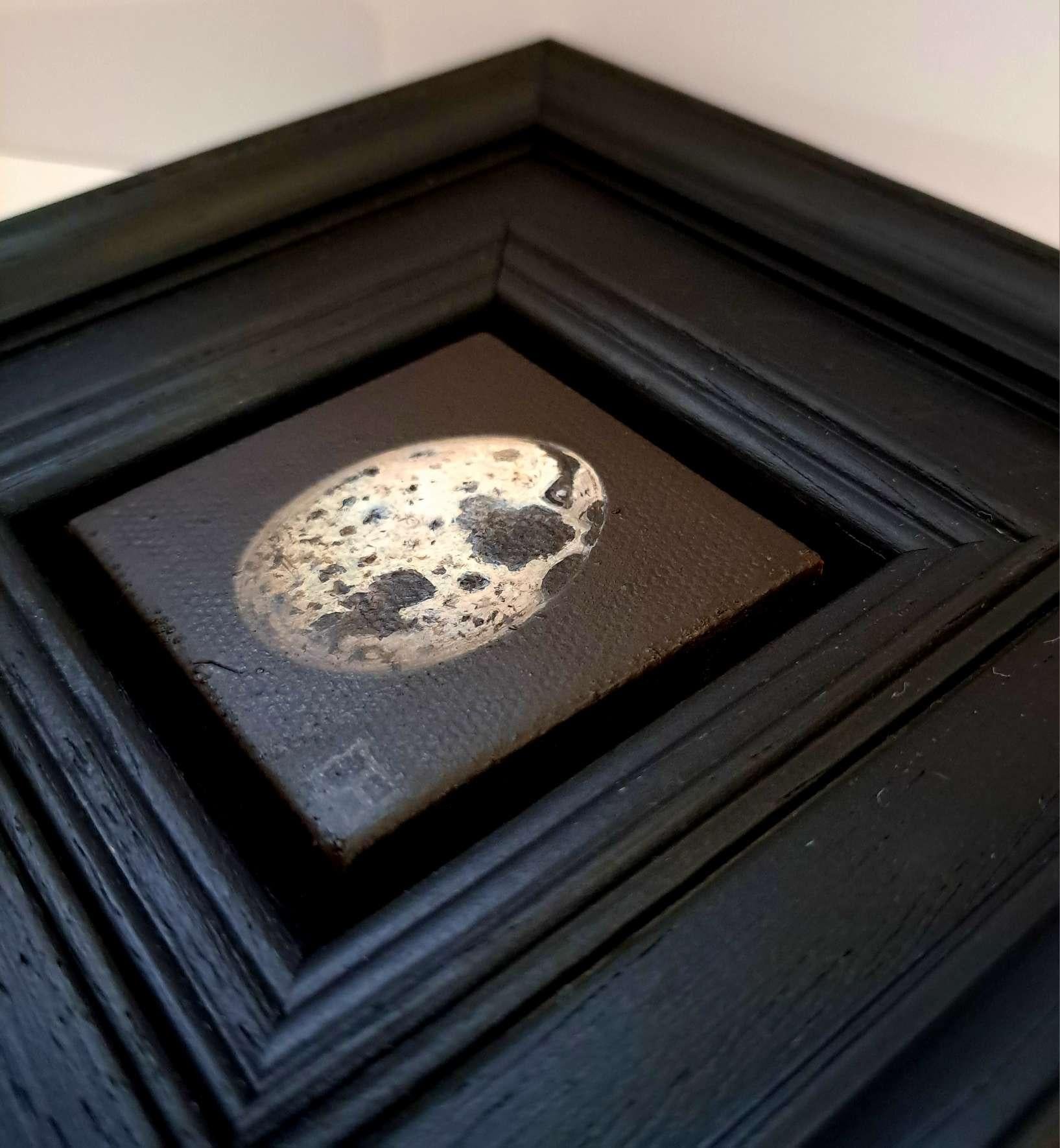 Huevo de codorniz de bolsillo nº 3, Pintura original, Naturaleza muerta, Arte del huevo 2