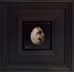Pocket Quail's Egg No. 5, Original Painting, Egg Art, Realist