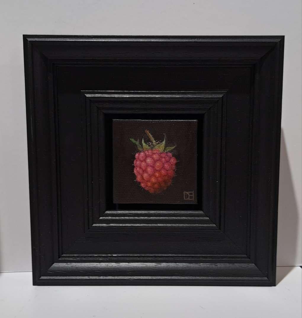 Pocket Raspberry  Original Painting, Baroque style, Realism, food For Sale 7