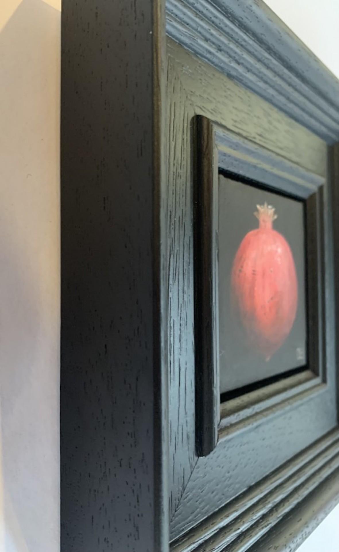 Pocket Red Pomegranate, Dani Humberstone, Original Painting, Still Life Fruit 4