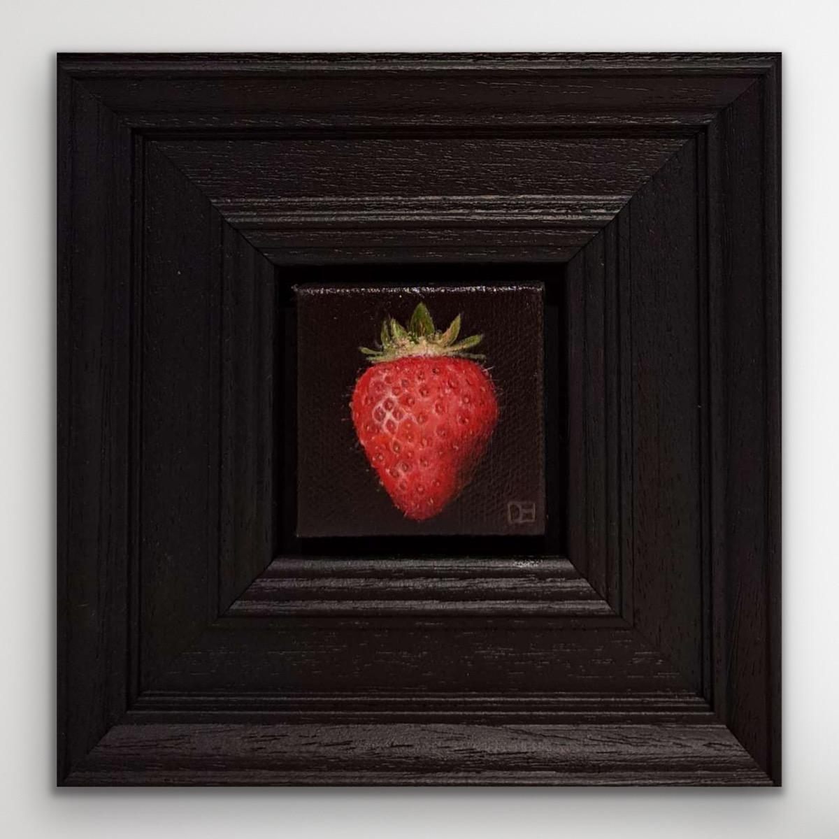 Pocket Red Strawberry, Baroque Style Painting, Still Life Painting, Fruit Art 1