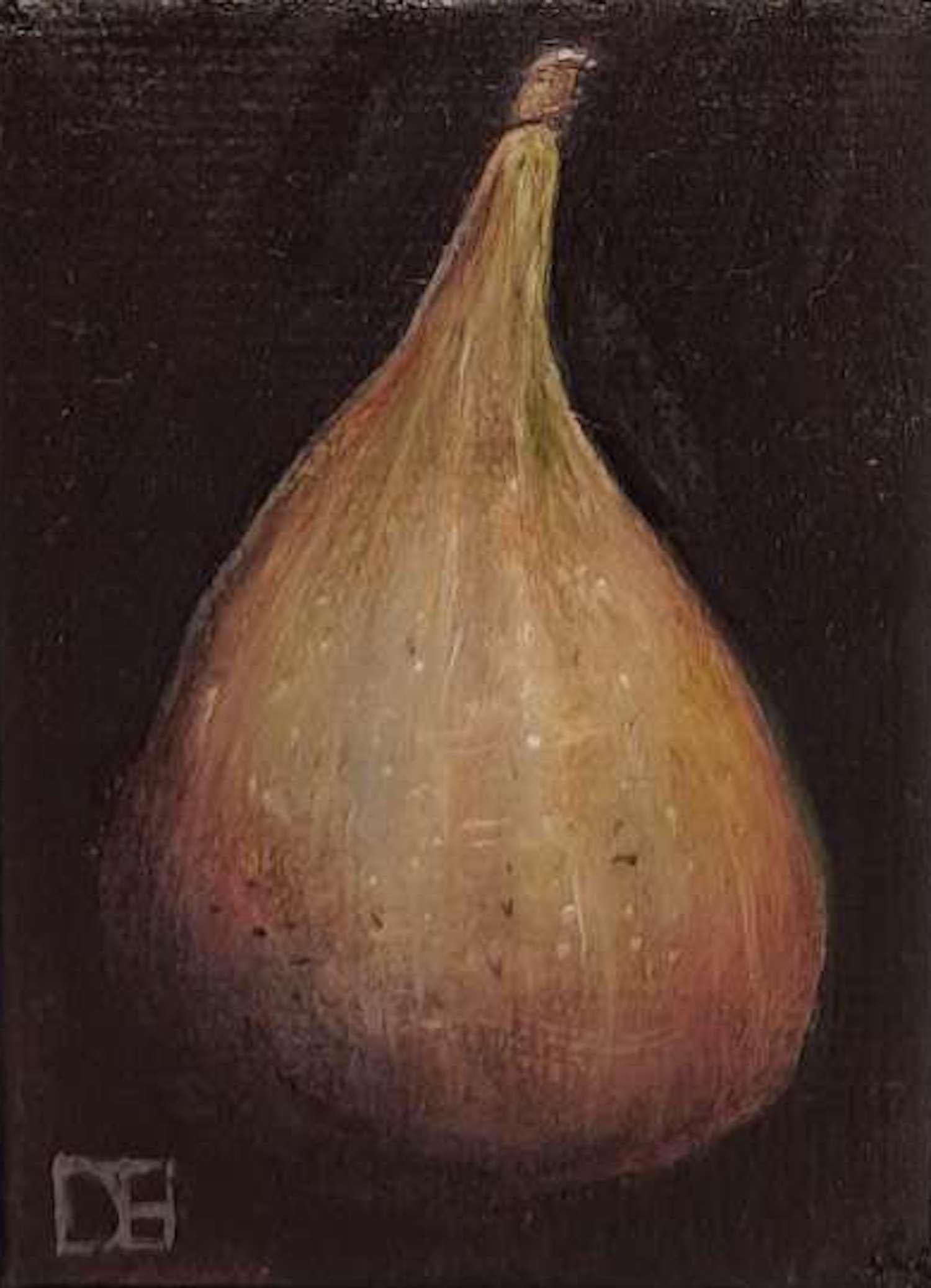 Tasche Reife Feige, Original Stilleben, Surrealist gerahmt Küche Kunst 2