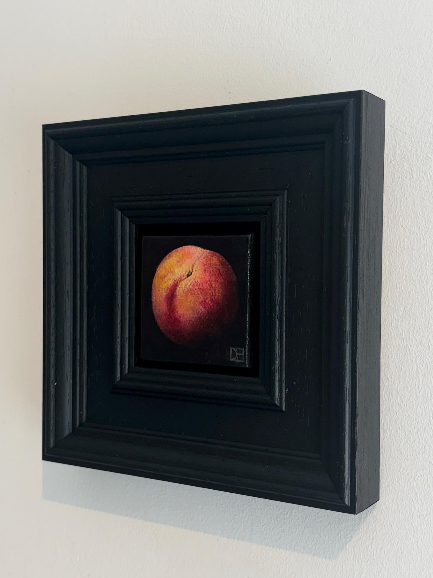 Dieses außergewöhnliche Kunstwerk ist derzeit in der Signet Contemporary Art Gallery und online ausgestellt und zu verkaufen.

Mit leuchtender Haut und zartem Volumen fängt Pocket Ripe Peach die taktile Essenz von Früchten in Bestform ein. Dani