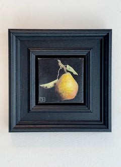 Pera arrugginita tascabile - natura morta originale e realistica - arte contemporanea