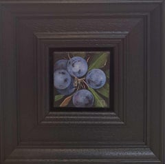 Pocket Sloes [2023], Baroque Still Life Painting, Food Art, Small art