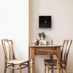 Pocket Snowdrop 4, Original painting, Baroque Still Life, Floral art, Flower