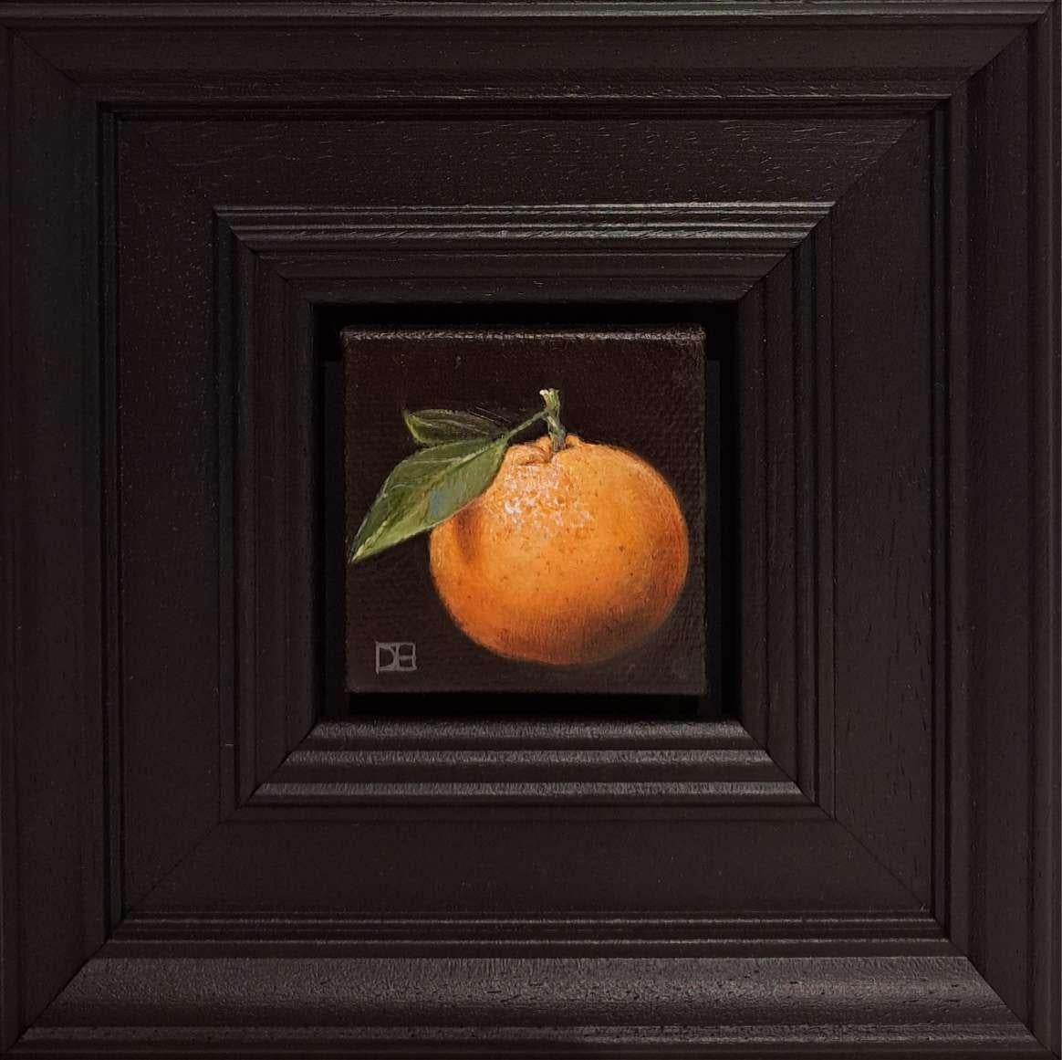 Still-Life Painting di Dani Humberstone - Mandarino tascabile [2023], Natura morta barocca, Pittura originale