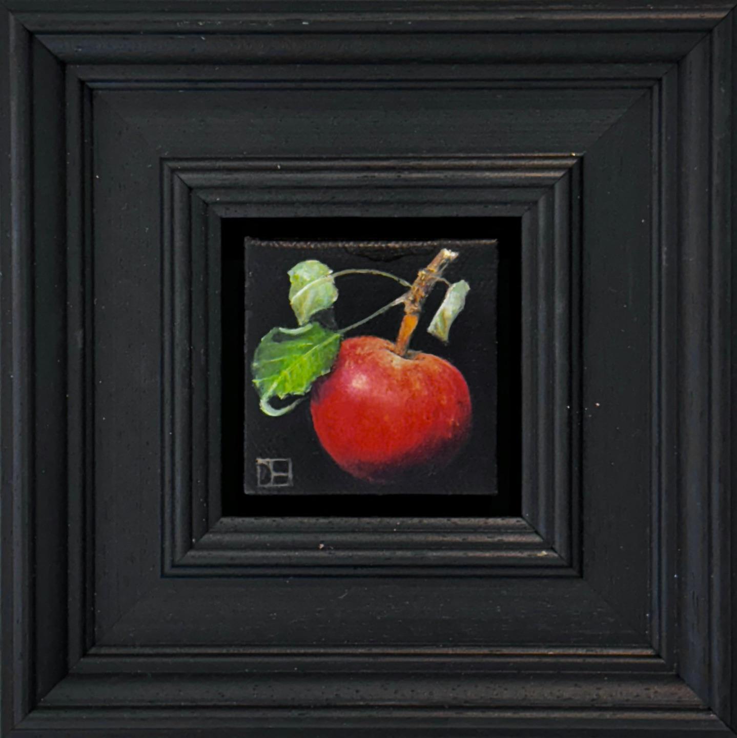 Pocket Wild Apple - Original Realismus Stillleben Obst - zeitgenössische Kunst