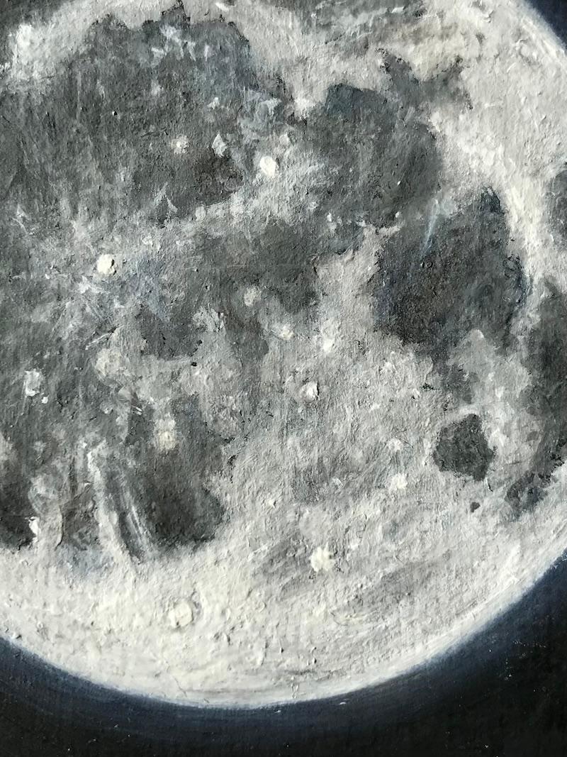 Pocket Wolf Moon von Dani Humberstone [2022]
original

Ölfarbe auf Leinwand

Bildgröße: H:8 cm x B:8 cm

Gesamtgröße des ungerahmten Werks: H:8 cm x B:8 cm x T:1cm

Rahmengröße: H:19 cm x B:19 cm x T:3,5cm

Verkauft Gerahmt

Bitte beachten Sie, dass