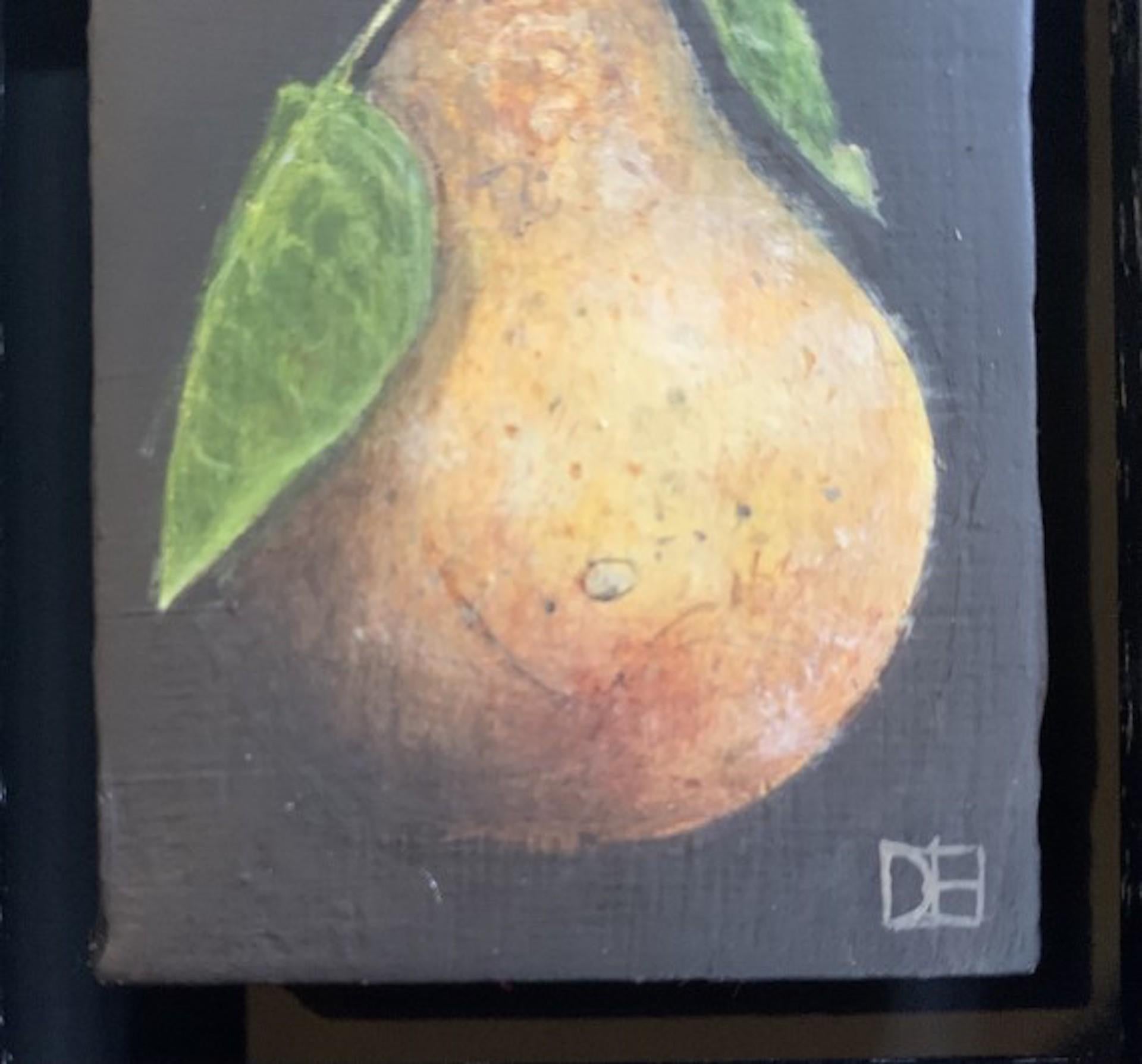 Pocket Yellow Quince by Dani Humberstone [2021]
original

Oil paint on canvas

Image size: H:7 cm x W:5 cm

Complete Size of Unframed Work: H:7 cm x W:5 cm x D:2.5cm

Framed Size: H:18.5 cm x W:16.5 cm x D:3.5cm

Sold Framed

Please note that insitu