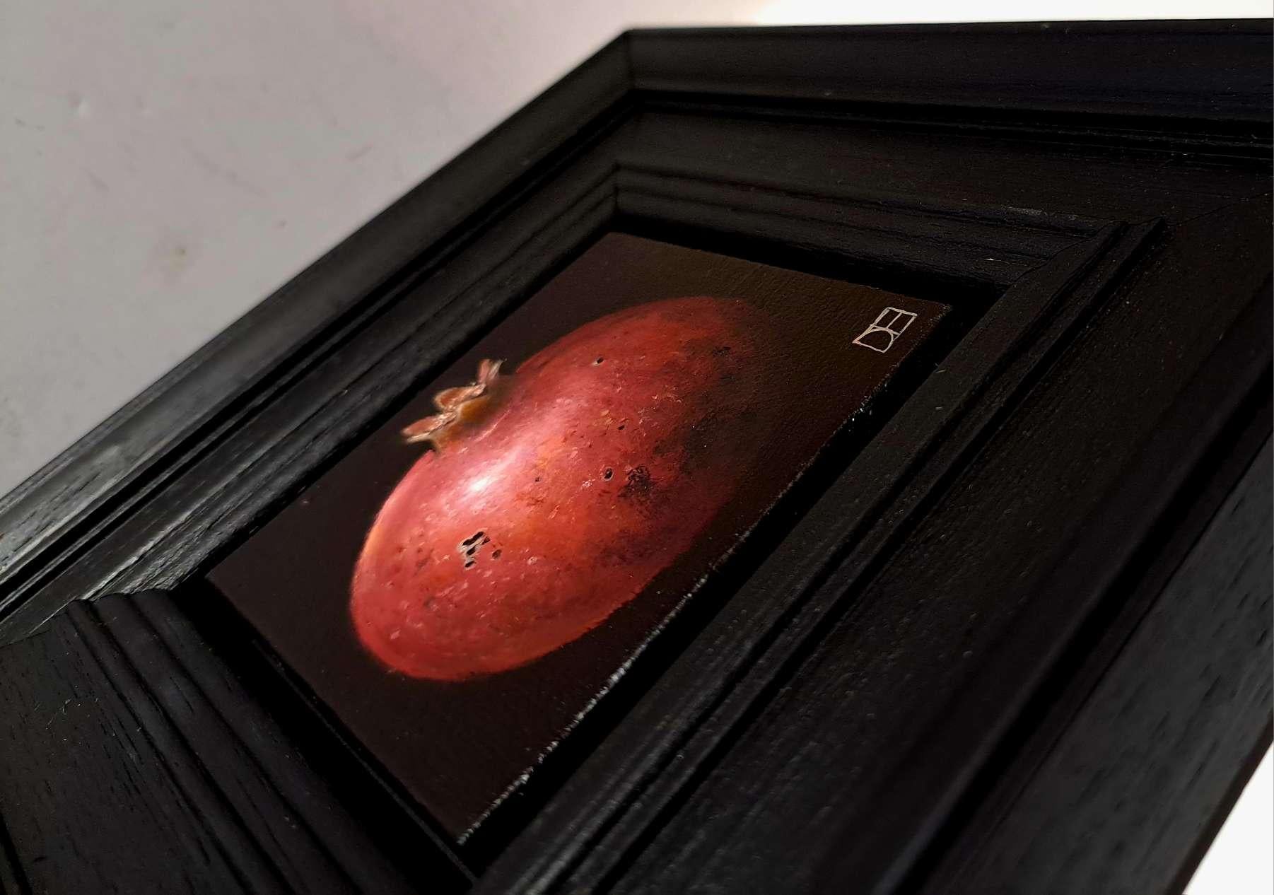 Granada madura Pintura de bolsillo roja 2 en venta 1